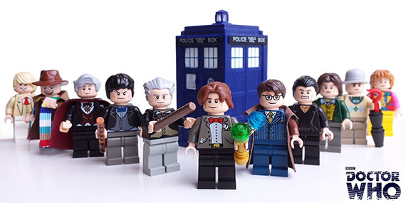 Lego Doctor Who One Step Closer
